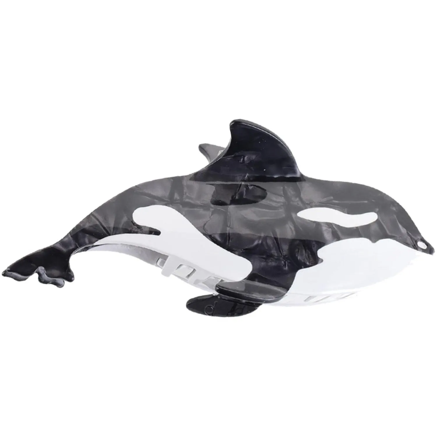 Bow's by St?r Killer Whale Hair Clip - Black/White