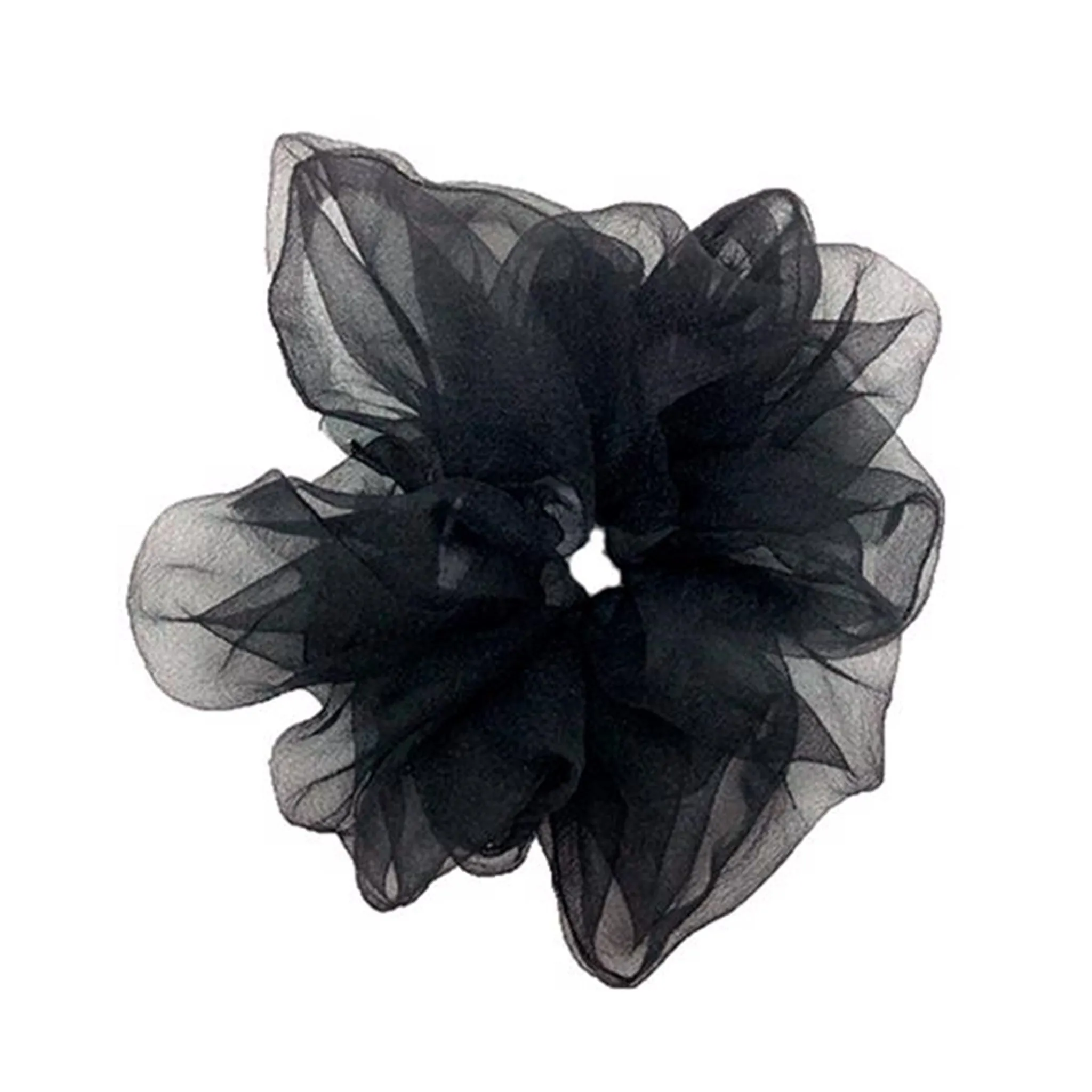 Bow's by Str Naja Petit Scrunchie Black