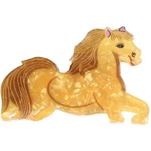 Bow's by St?r Pony Hair Clip - Golden