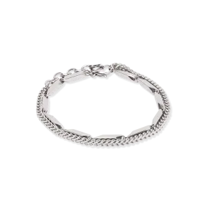 Bracelet Twisted Layers silver