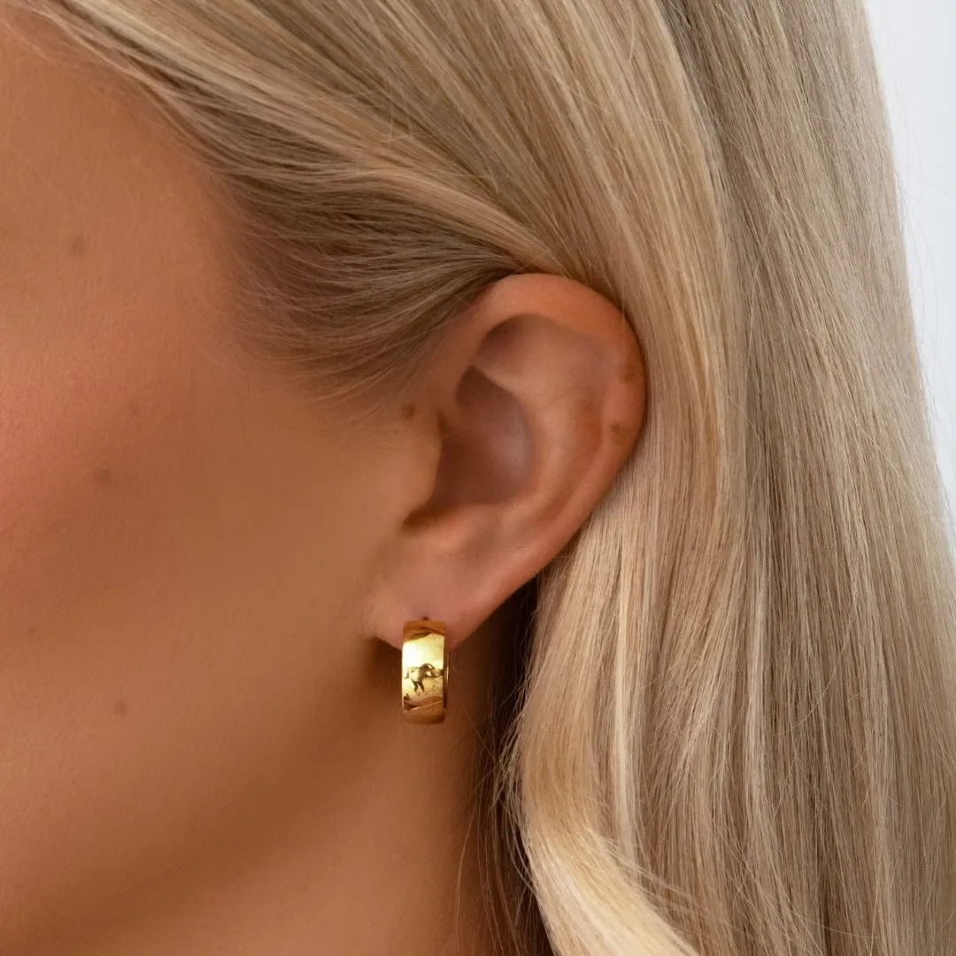 Brianna Hoop Earrings