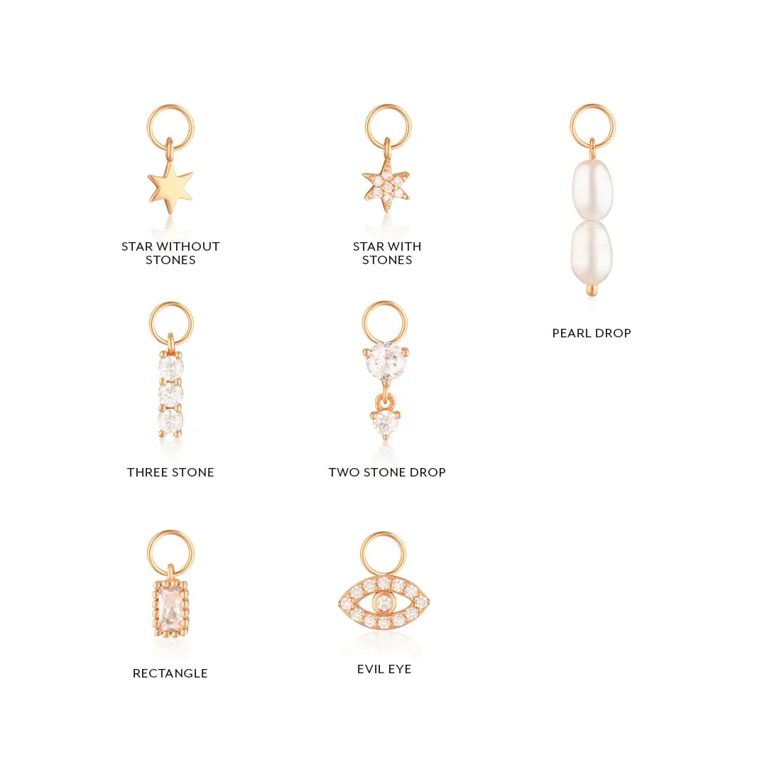 Build Your Earring Set Reese Rose Gold