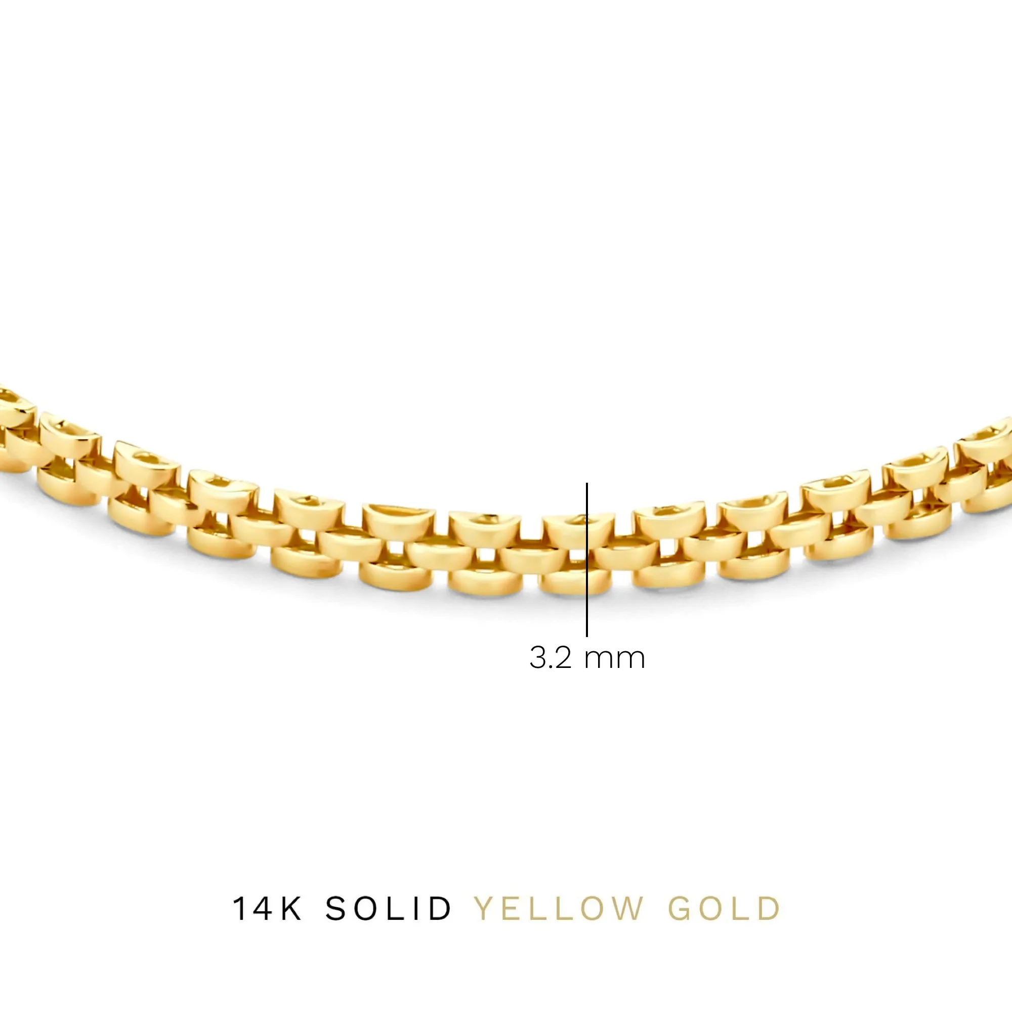 Cadeau d'Isabel 14 karat gold necklace and bracelet gift set