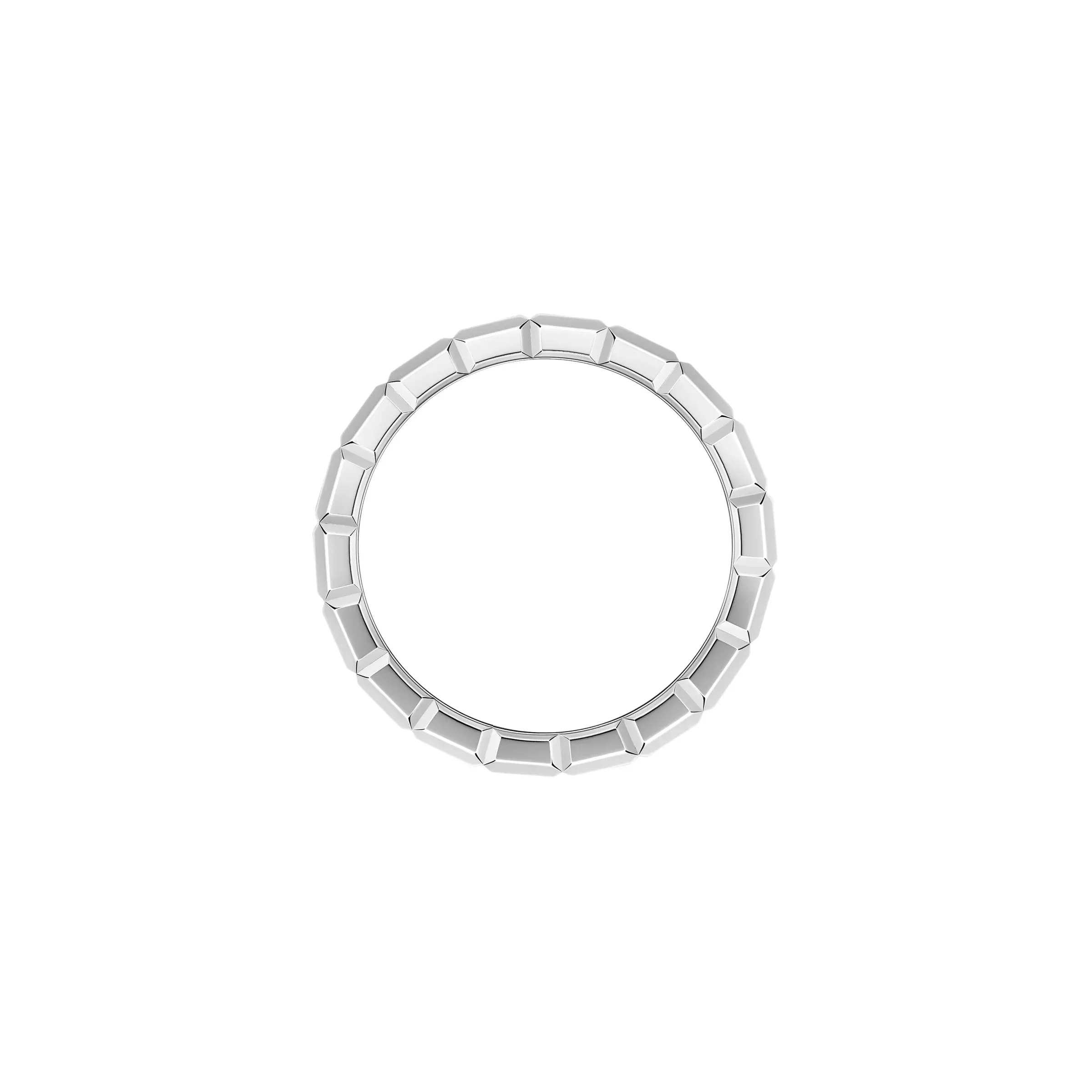 Chopard Ice Cube 18ct White Gold Wide Ring