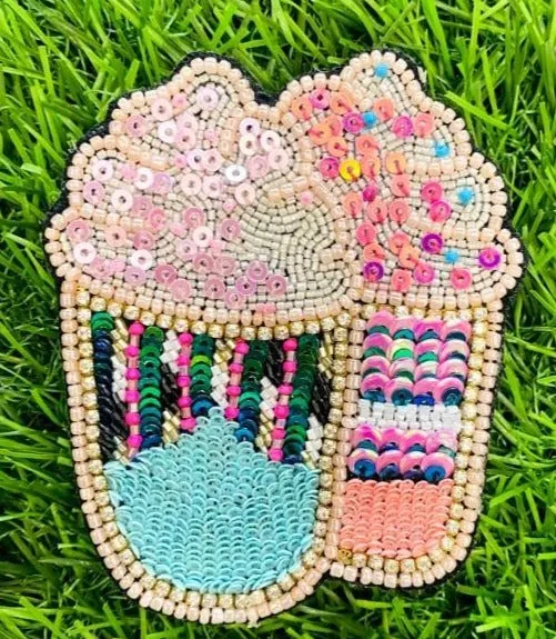 Coffee Tumbler Brooch