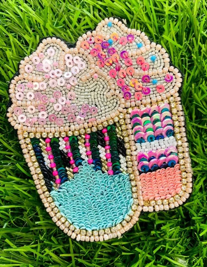 Coffee Tumbler Brooch