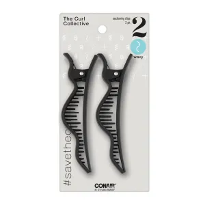 Conair Sectioning Hair Clips 2pcs