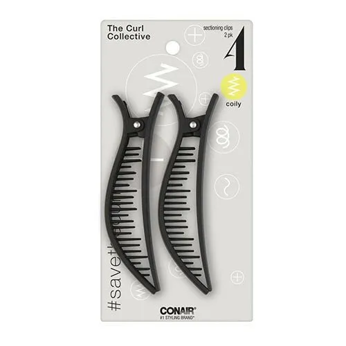 Conair Sectioning Hair Clips 2pcs