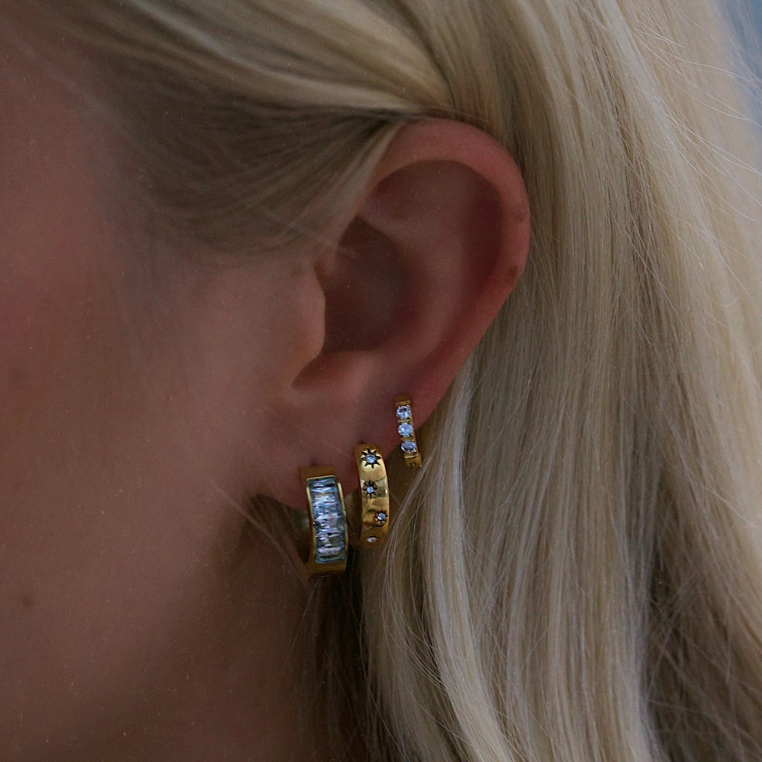 Cosmic Hoop Earrings