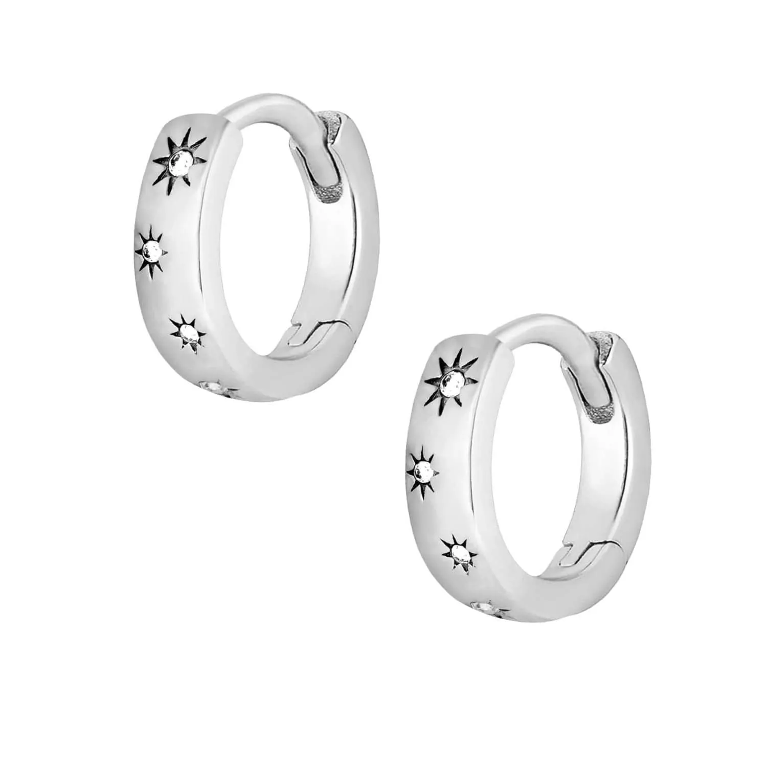 Cosmic Hoop Earrings