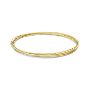 Cour d'Honneur Adora 14 karat gold bangles with 5 bracelets