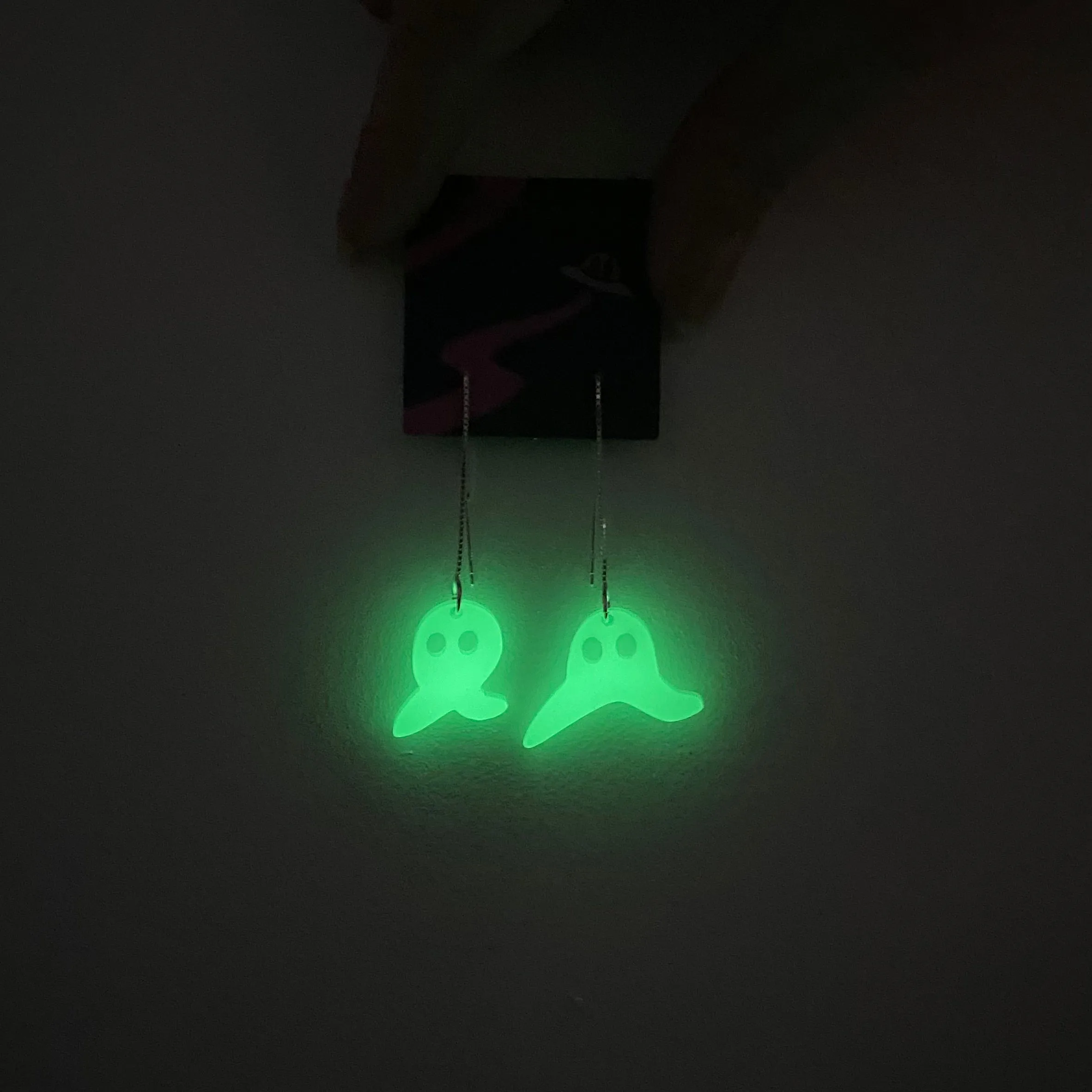 Cryptid Club Fresno NightCrawler Earrings- GLOWS!