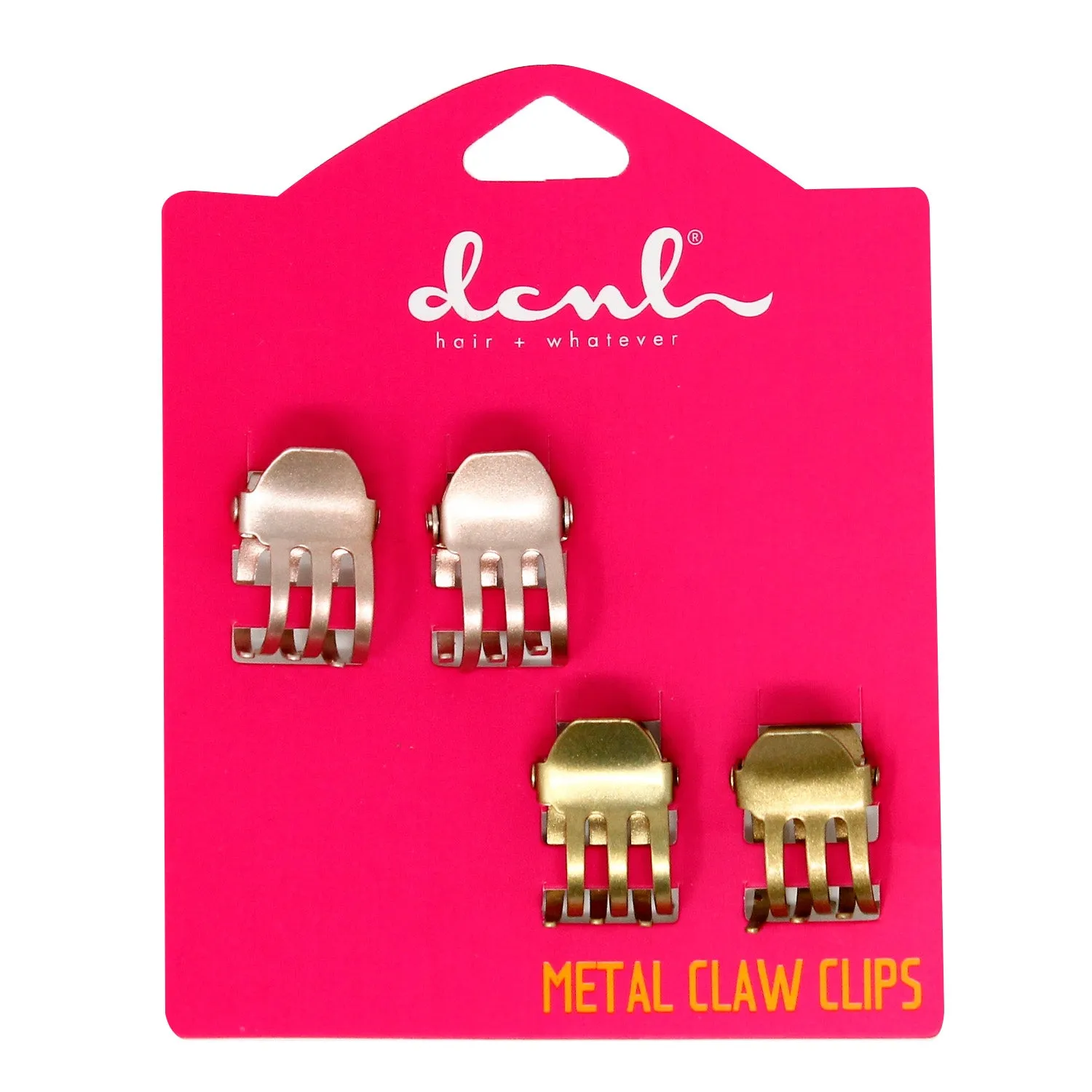Dcnl Metal Mini Claw Clip 4pcs