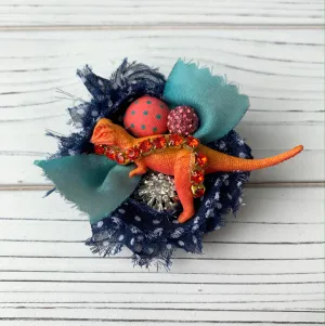 Dino-Mite Barrette in Moonlight