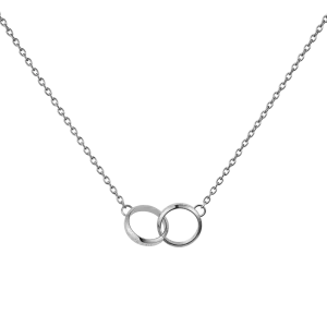 Elan Unity Necklace Silver