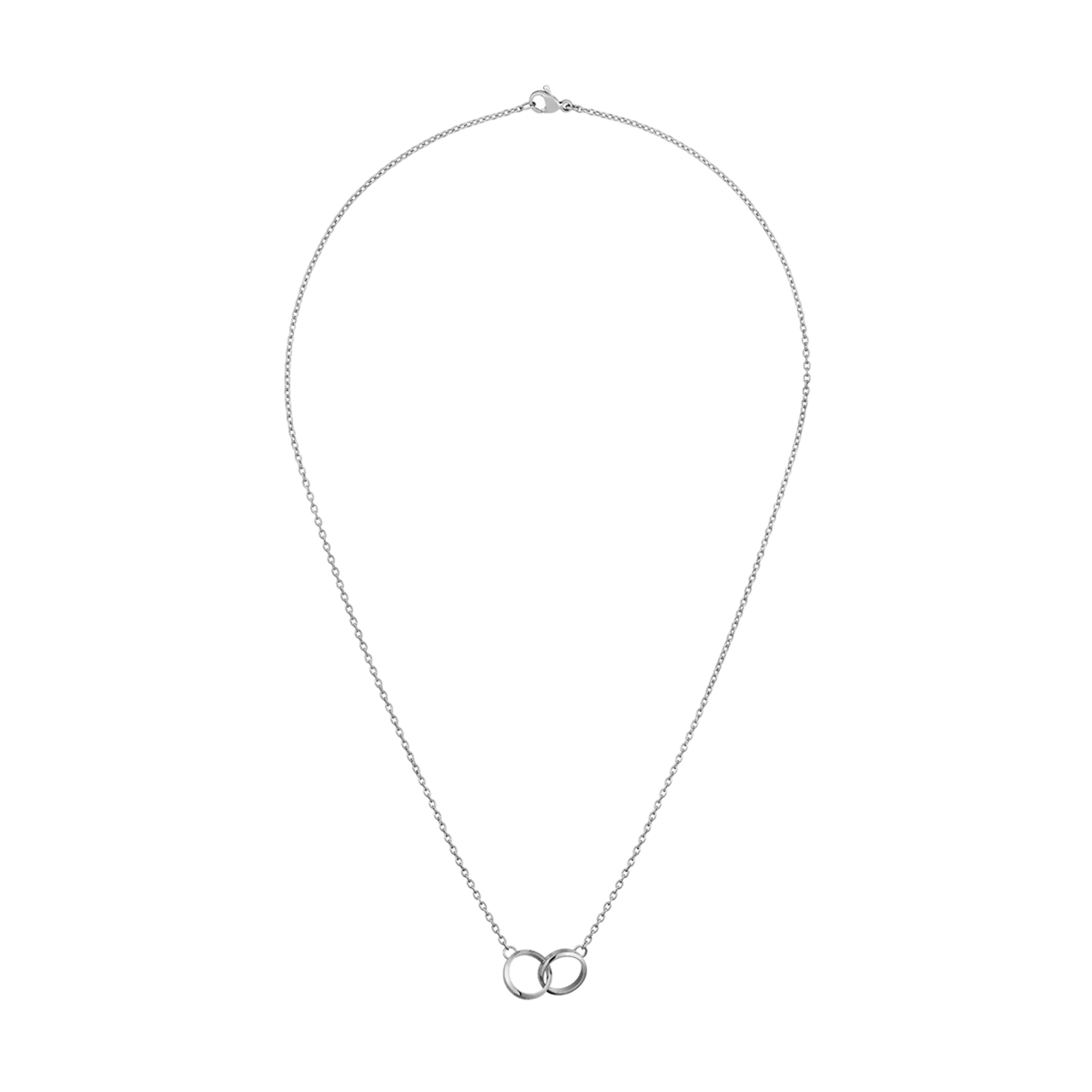 Elan Unity Necklace Silver