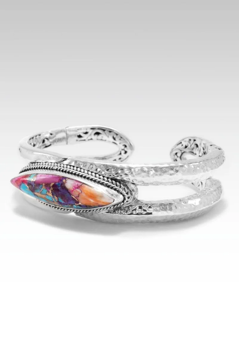 Eternal Encouragement Cuff? in Sweetart Kingman Turquoise