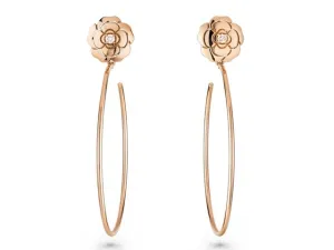 Extrait de Cam??lia hoop earrings