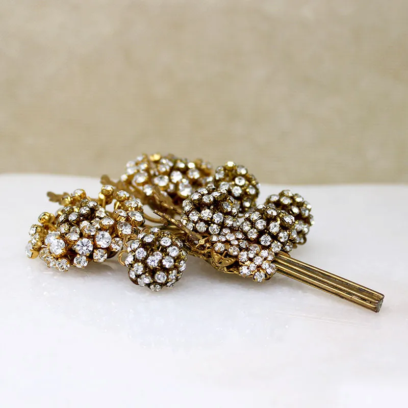 Fabulous Oversized Corsage Brooch by Hagler N.Y.C.