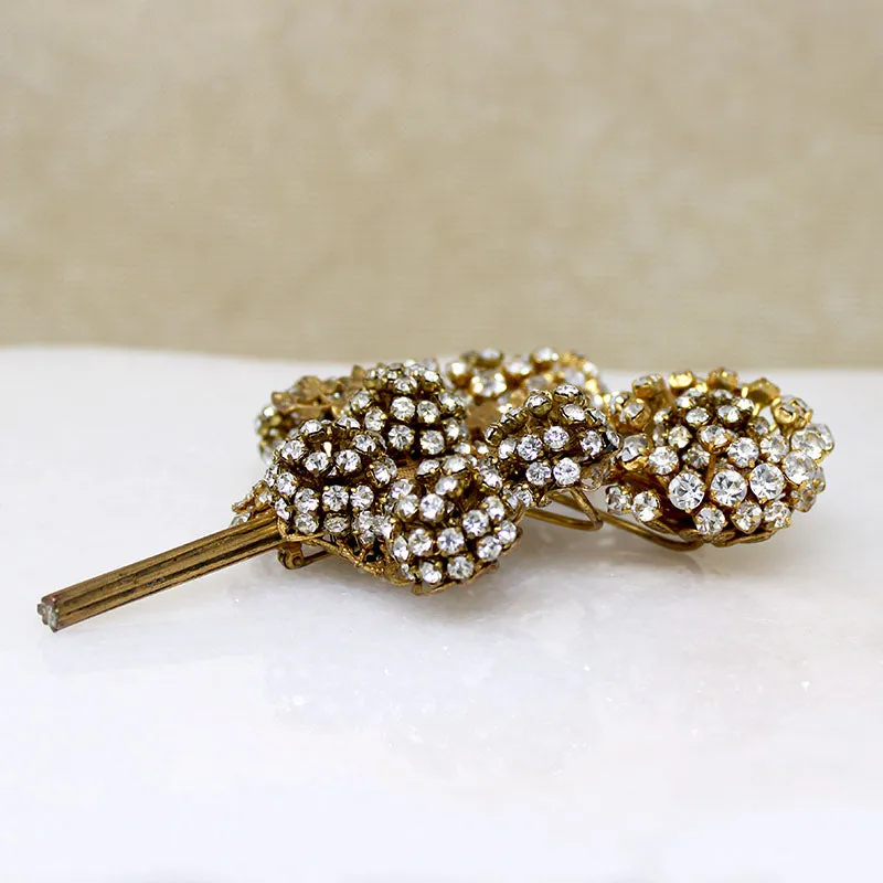 Fabulous Oversized Corsage Brooch by Hagler N.Y.C.