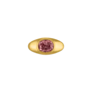 Faceted Pink Sapphire Roz Ring