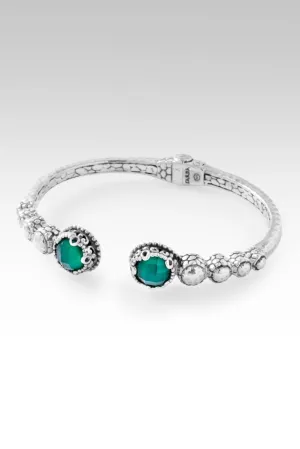 Faith in the Unseen Tip-to-Tip Bracelet? in Green Onyx
