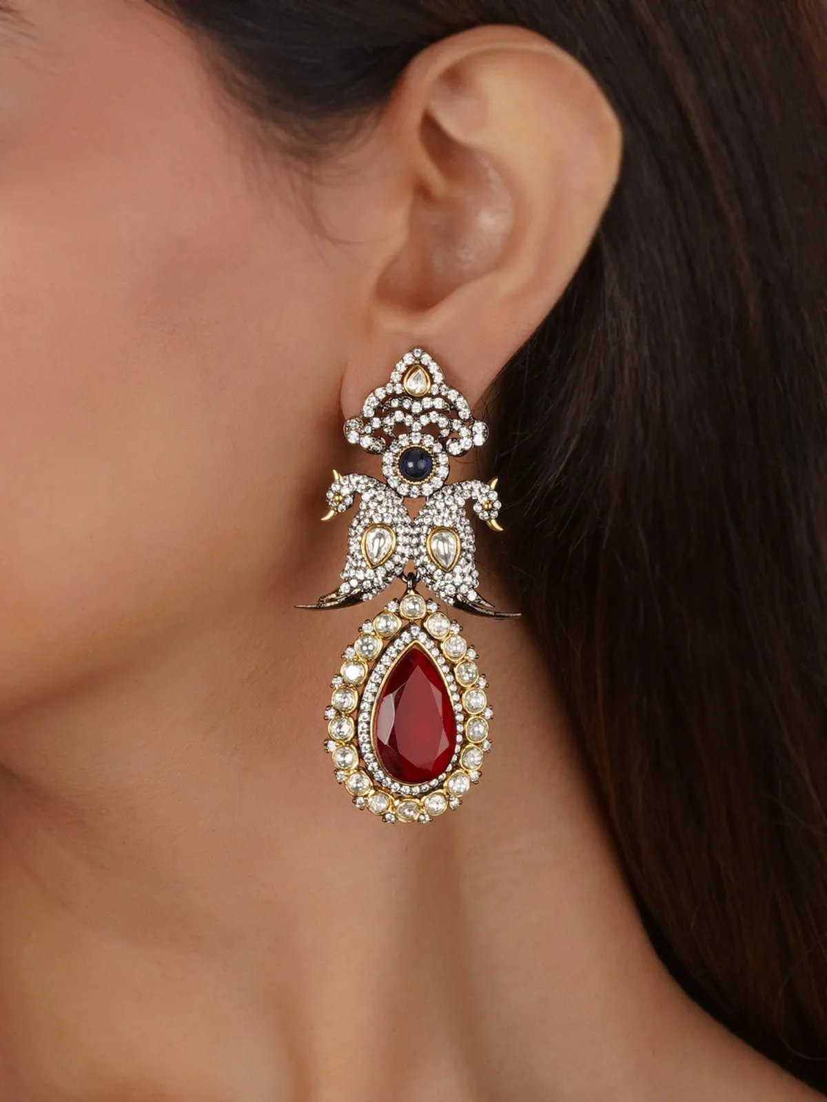 Faux Diamond Earrings - CZEAR584