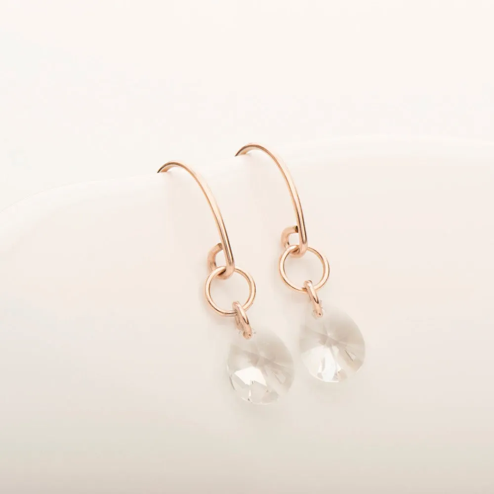 Freefall Crystal Earring