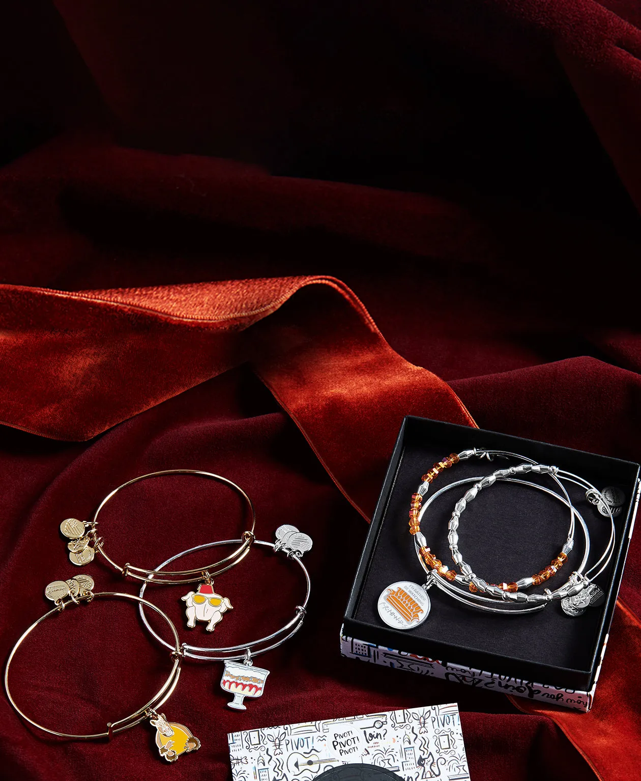 FRIENDS? Holiday Armadillo Charm Bangle