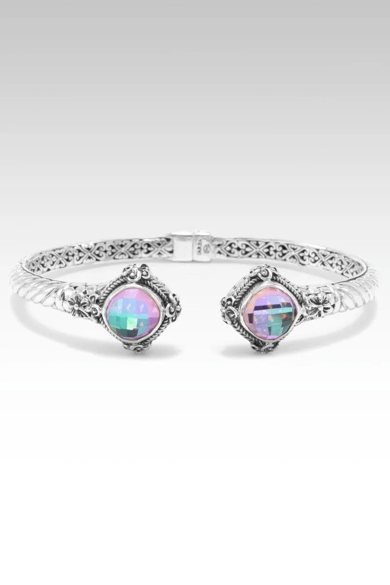 Fruit of the Spirit Tip-to-Tip Bracelet? in Northern Lights Sky? Mystic Quartz