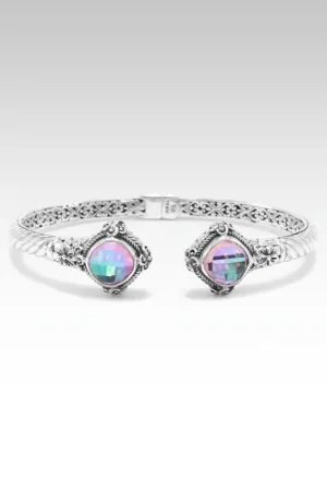 Fruit of the Spirit Tip-to-Tip Bracelet? in Northern Lights Sky? Mystic Quartz