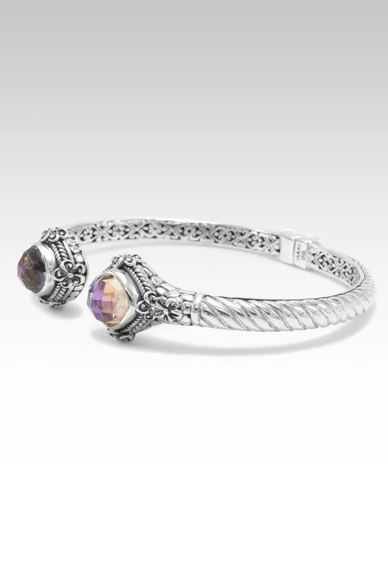 Fruit of the Spirit Tip-to-Tip Bracelet? in Northern Lights Sky? Mystic Quartz