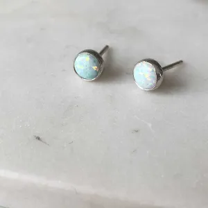 Gemstone Stud Earrings