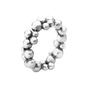 Georg Jensen Moonlight Grapes Sterling Silver Band Ring