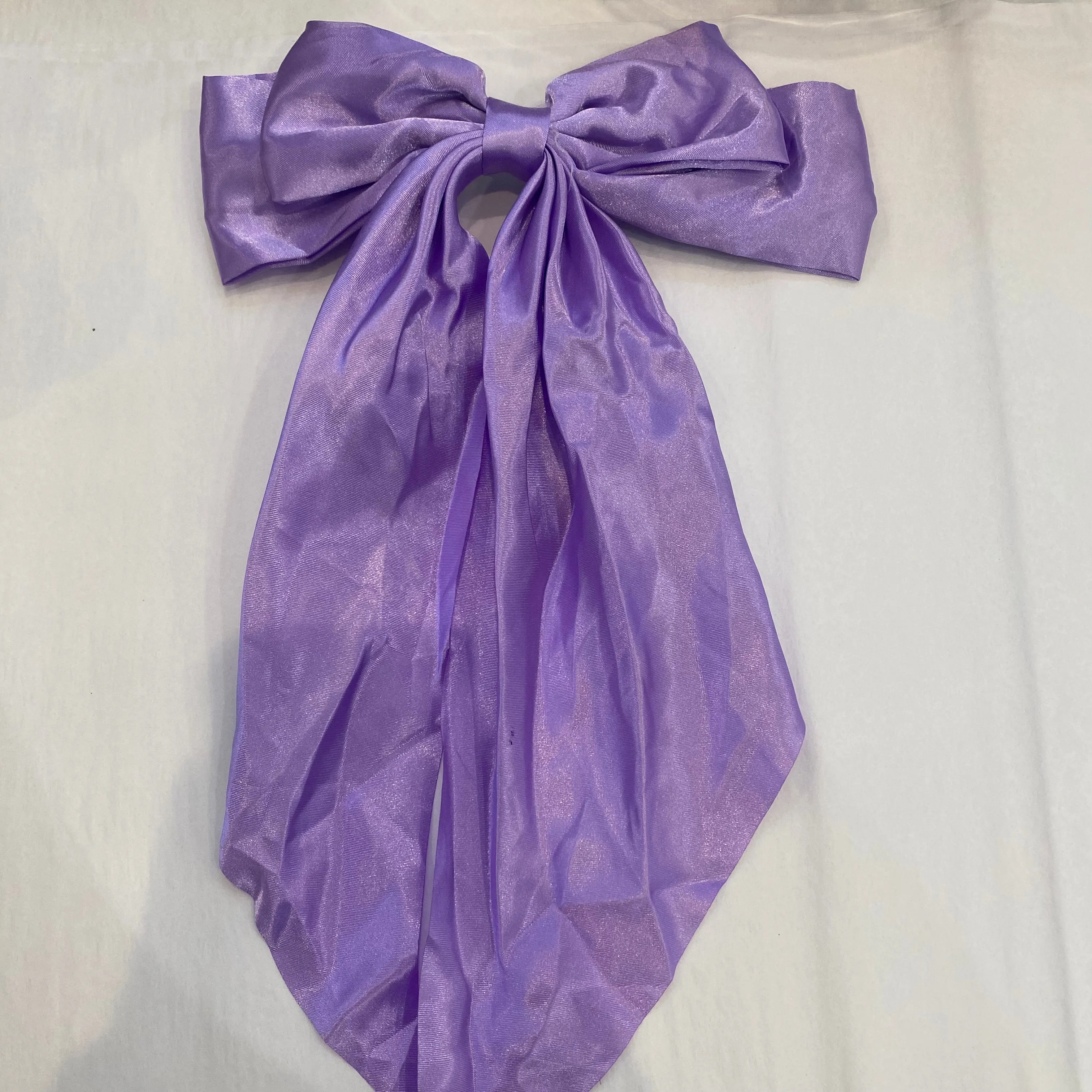 Glammed Up Solid Color Hair Bow