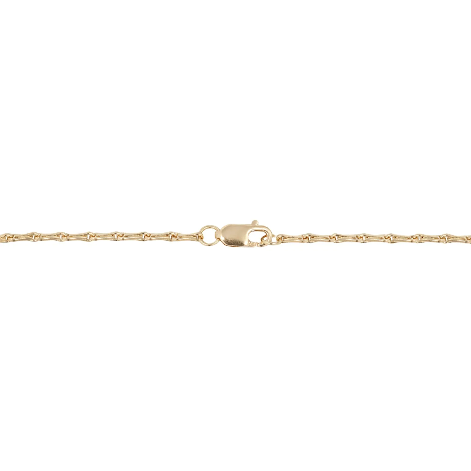 Gold Barleycorn Chain Bracelet
