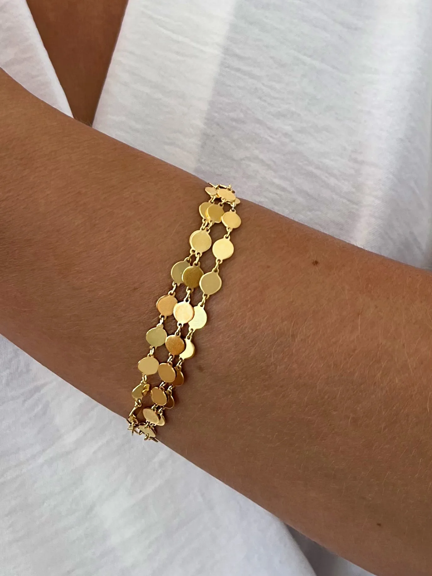 Gold bracelet 18k yellow gold