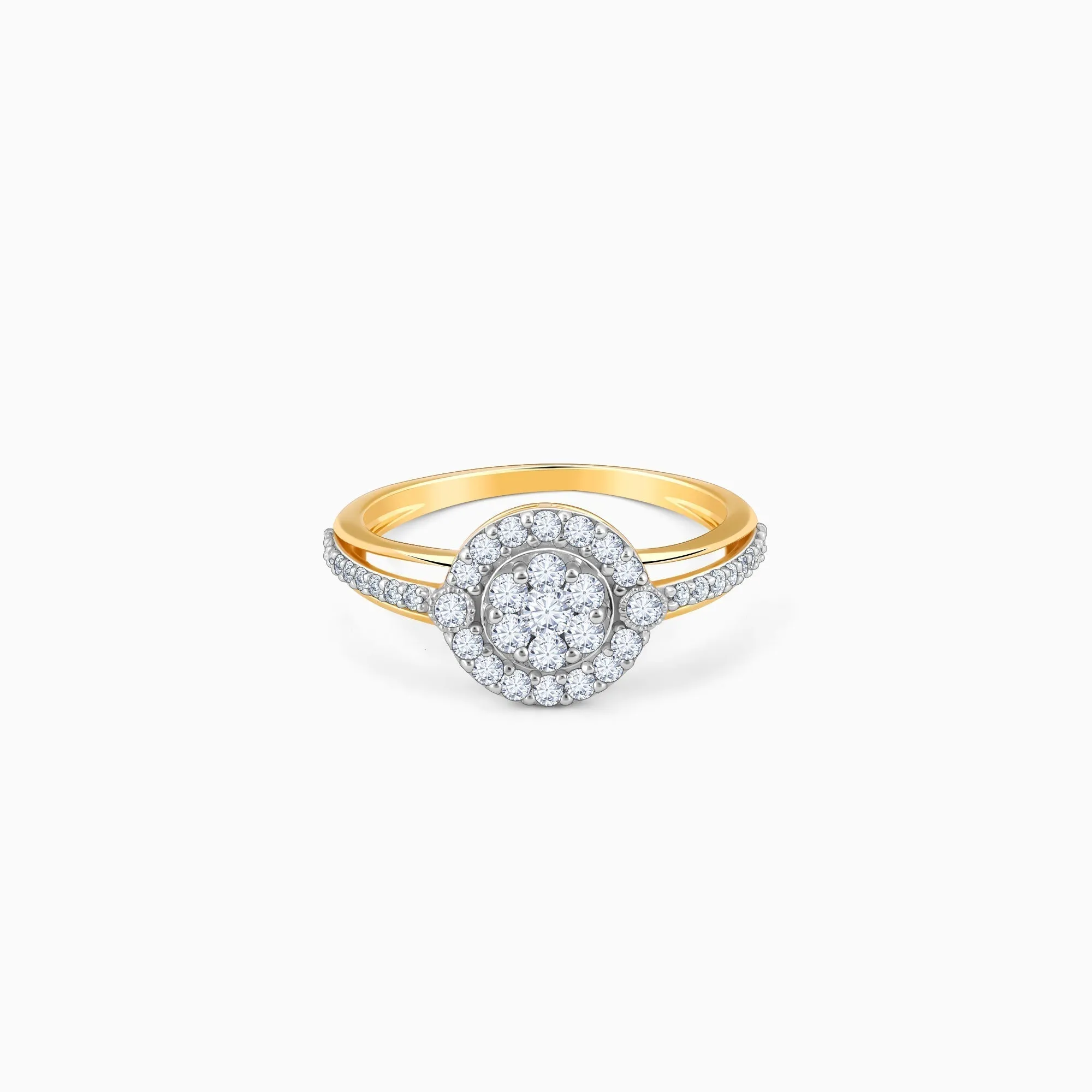 Gold Epireal Diamond Ring