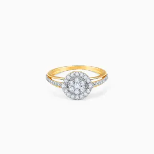 Gold Epireal Diamond Ring