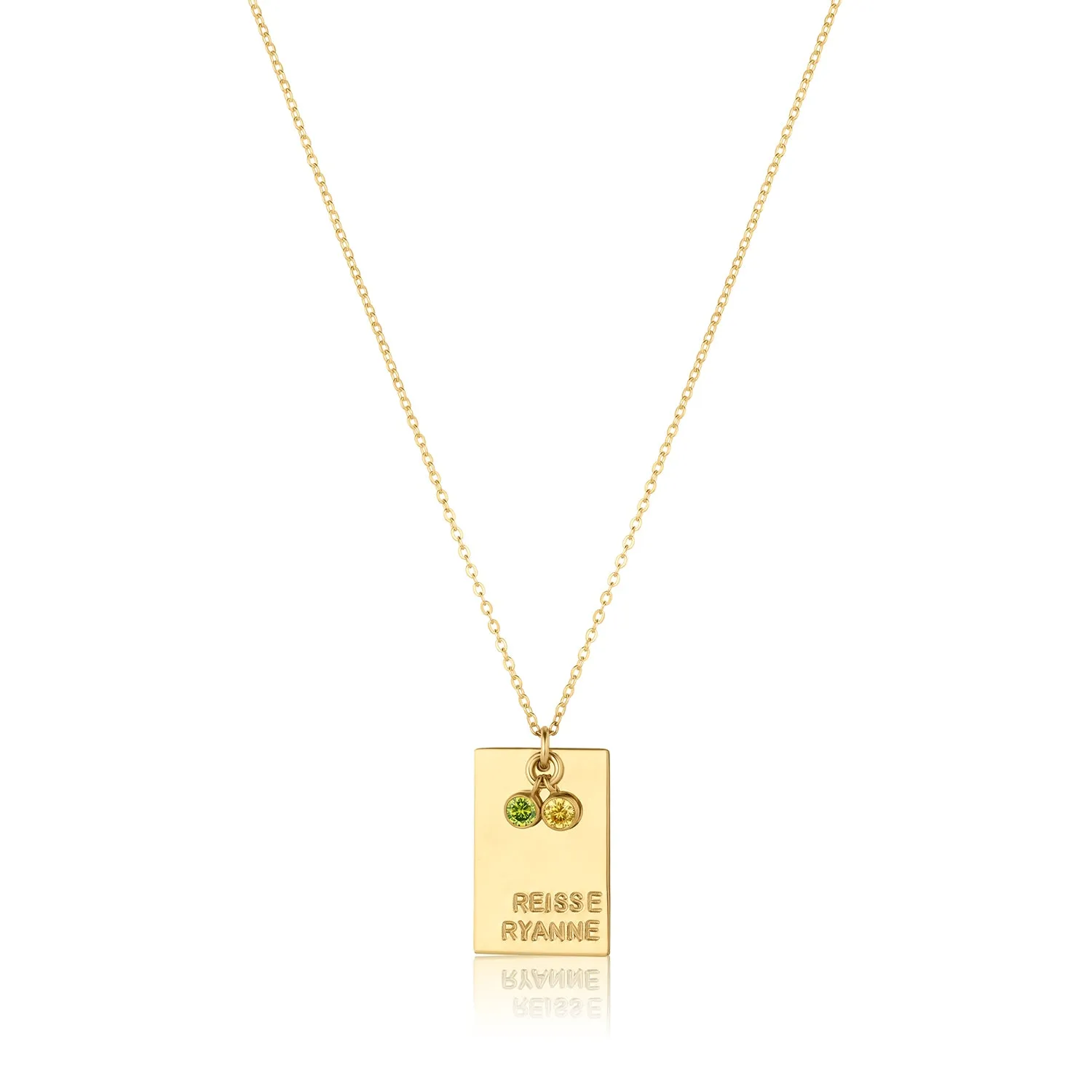 Goldie Birthstone Necklace