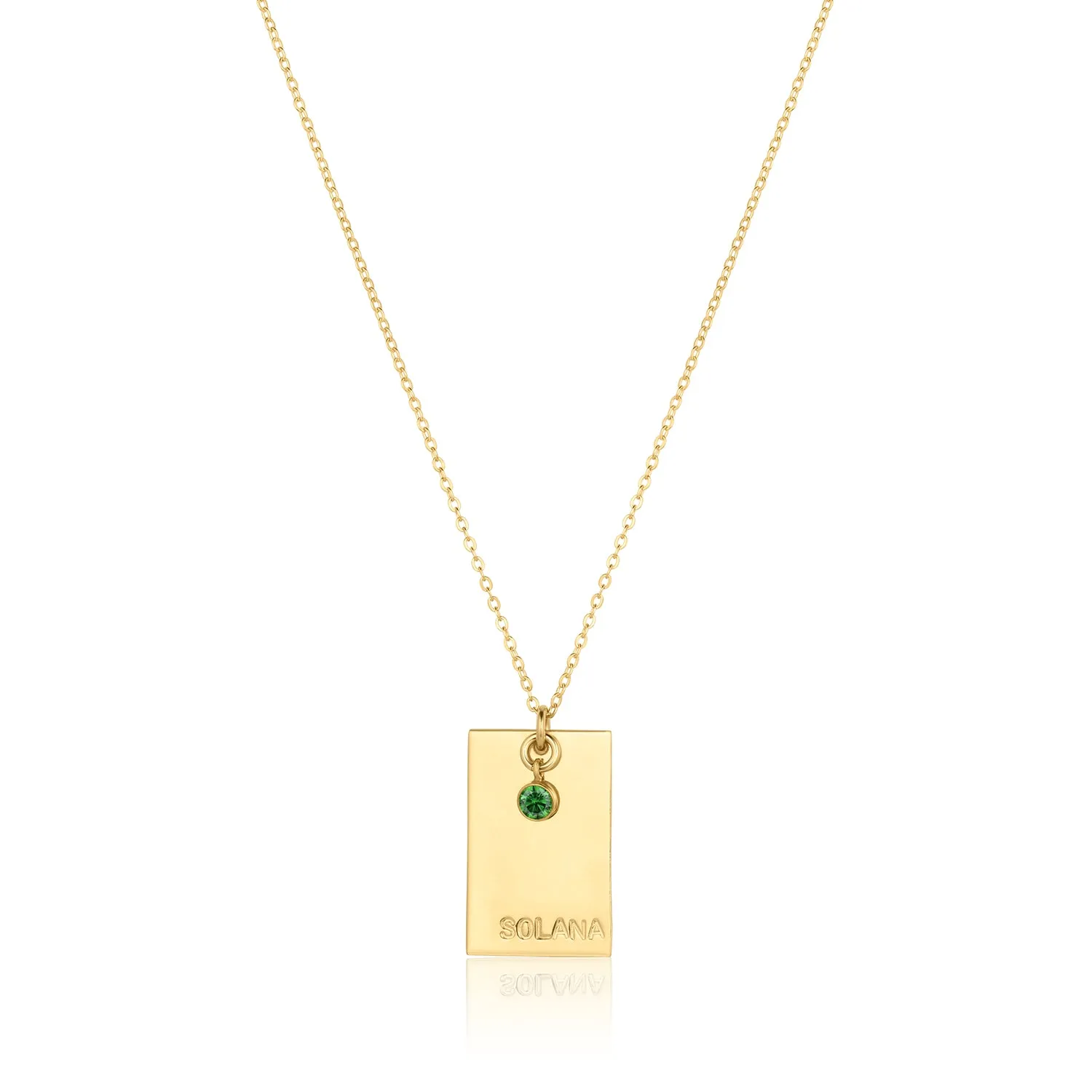 Goldie Birthstone Necklace