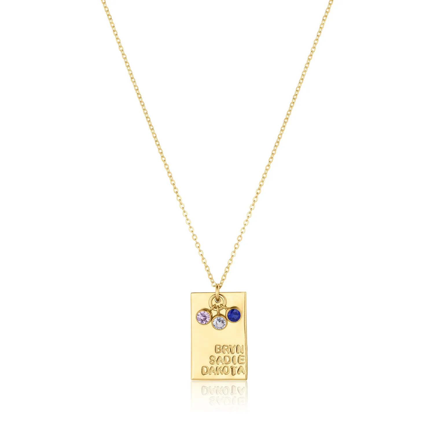 Goldie Birthstone Necklace