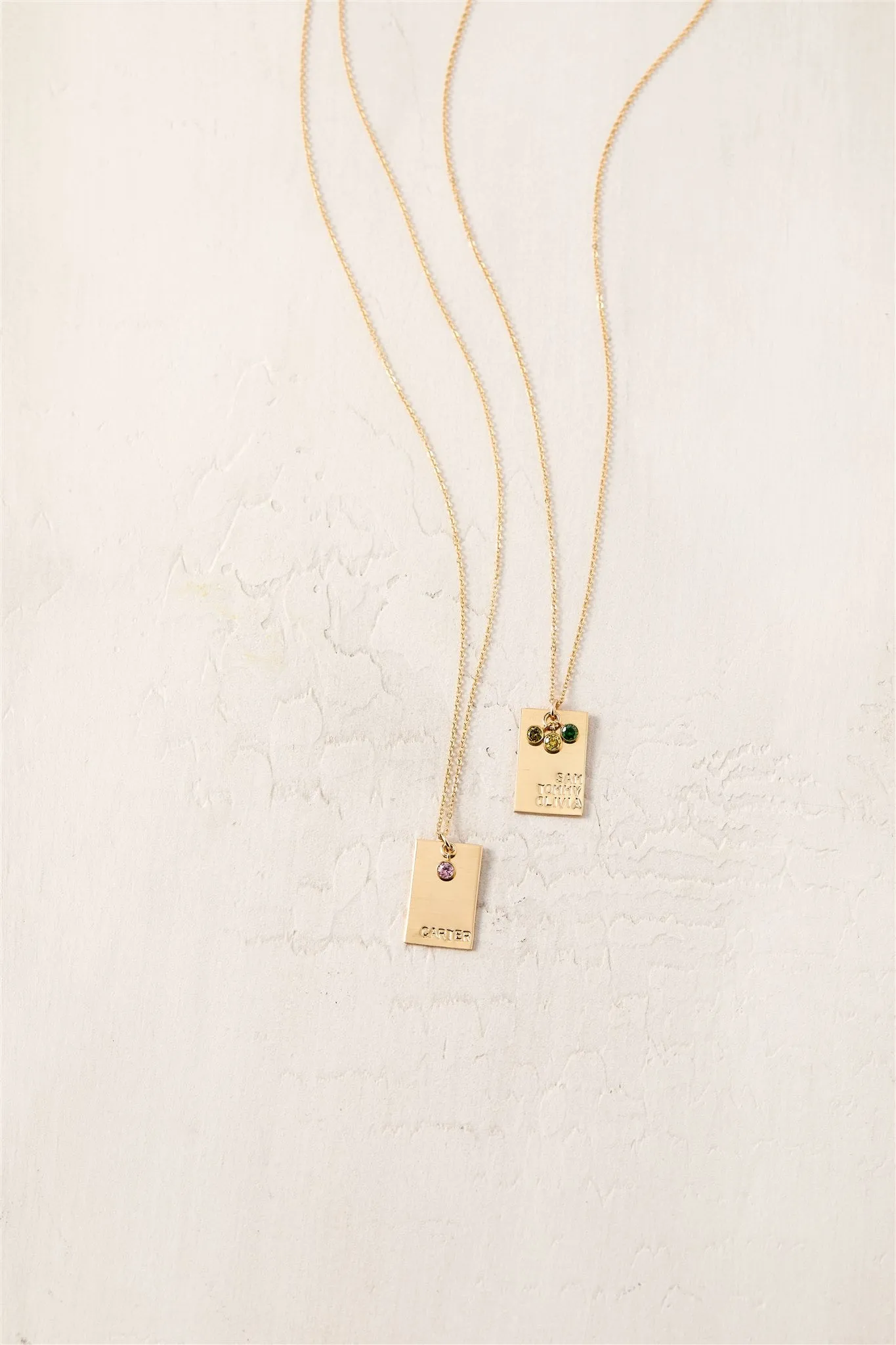Goldie Birthstone Necklace