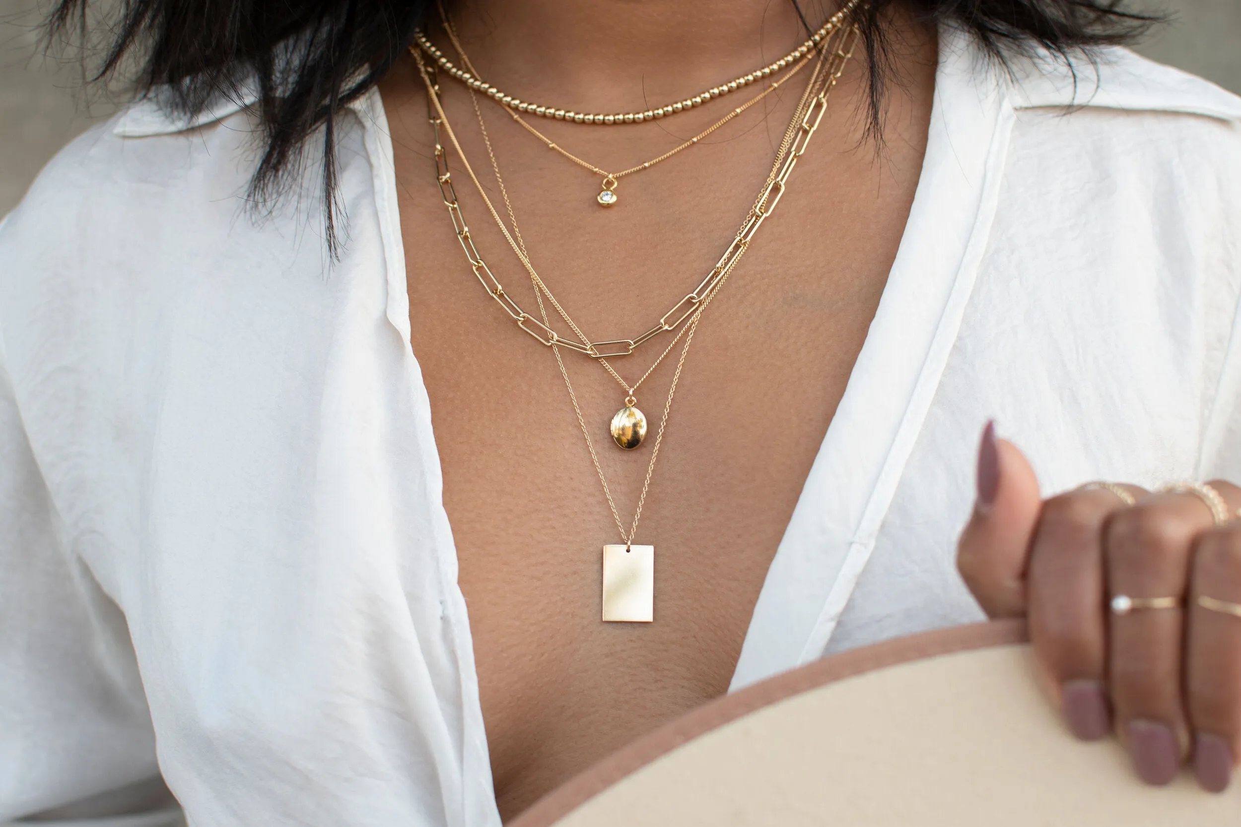 Goldie "MAMA" Necklace