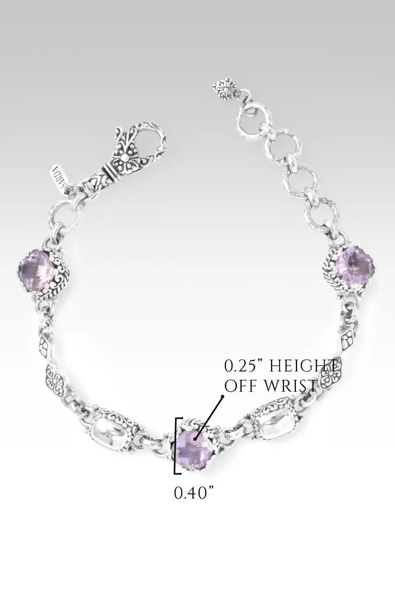 Graceful Presence Bracelet? in Lavender Moon Quartz