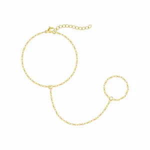 Greek Hand Chain Bracelet