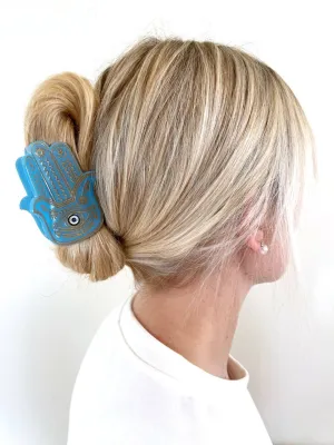 Hamsa Hand Claw Hair Clip
