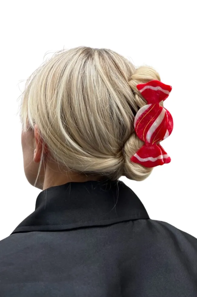 Hand-Painted Bon Bon Claw Clip