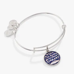 Harry Potter? 'When in doubt go to the library' Charm Bangle