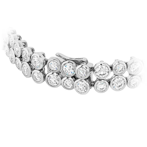 Hearts On Fire Double Bezel Diamond Bracelet